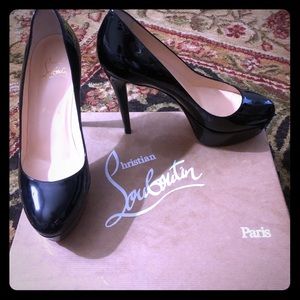 Louboutin shoes. Worn once.